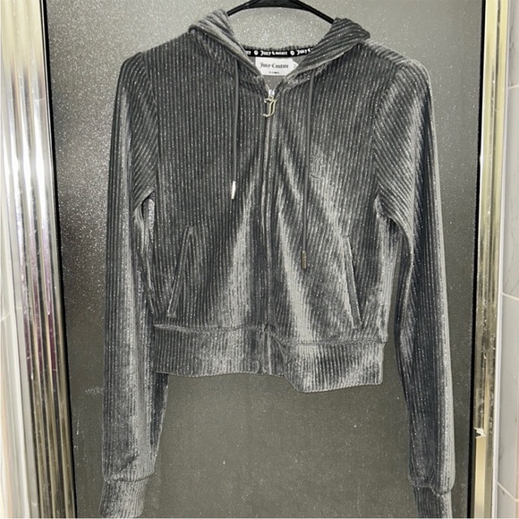 Juicy couture velour crop jacket - Picture 3 of 13